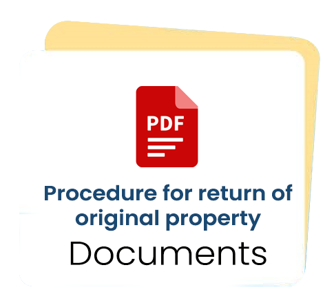 return original property documents